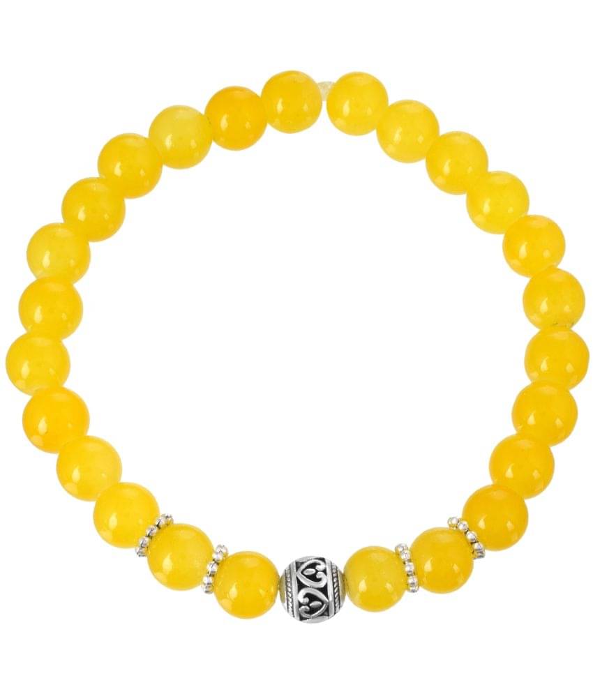     			ADMIER Yellow Bracelet ( Pack of 1 )