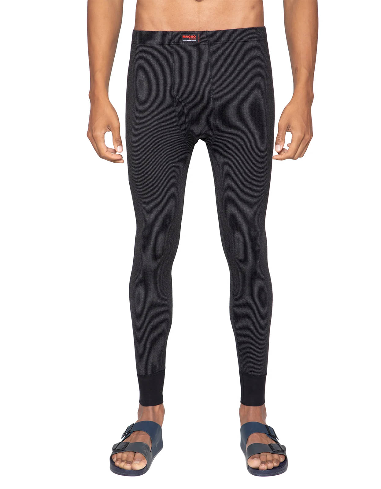     			Amul - Black Polyester Men's Thermal Bottoms ( Pack of 1 )