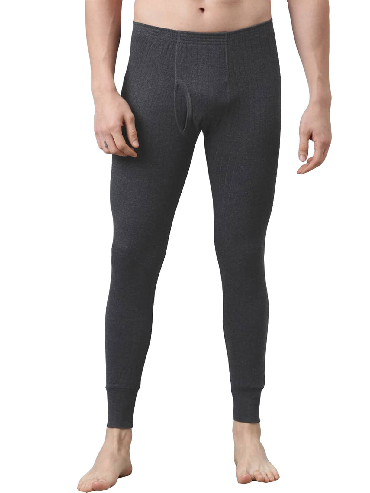 Amul - Charcoal Polyester Men's Thermal Bottoms ( Pack of 1 )