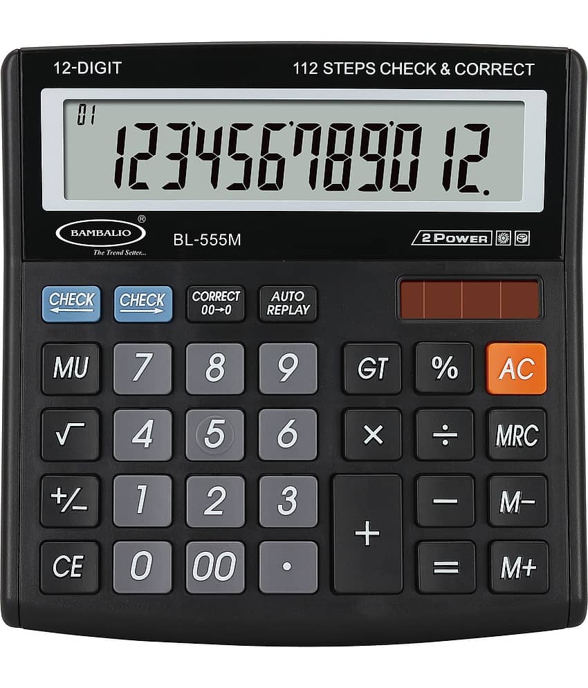 Bambalio Calculator BL-555M - Stationery | Buy online on ZillyBuy