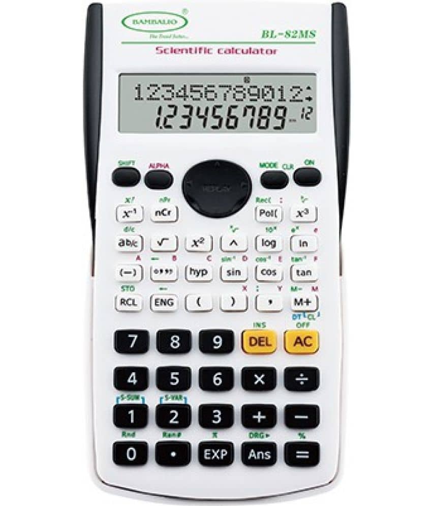 Bambalio Scientific Calculator BL-82MS White