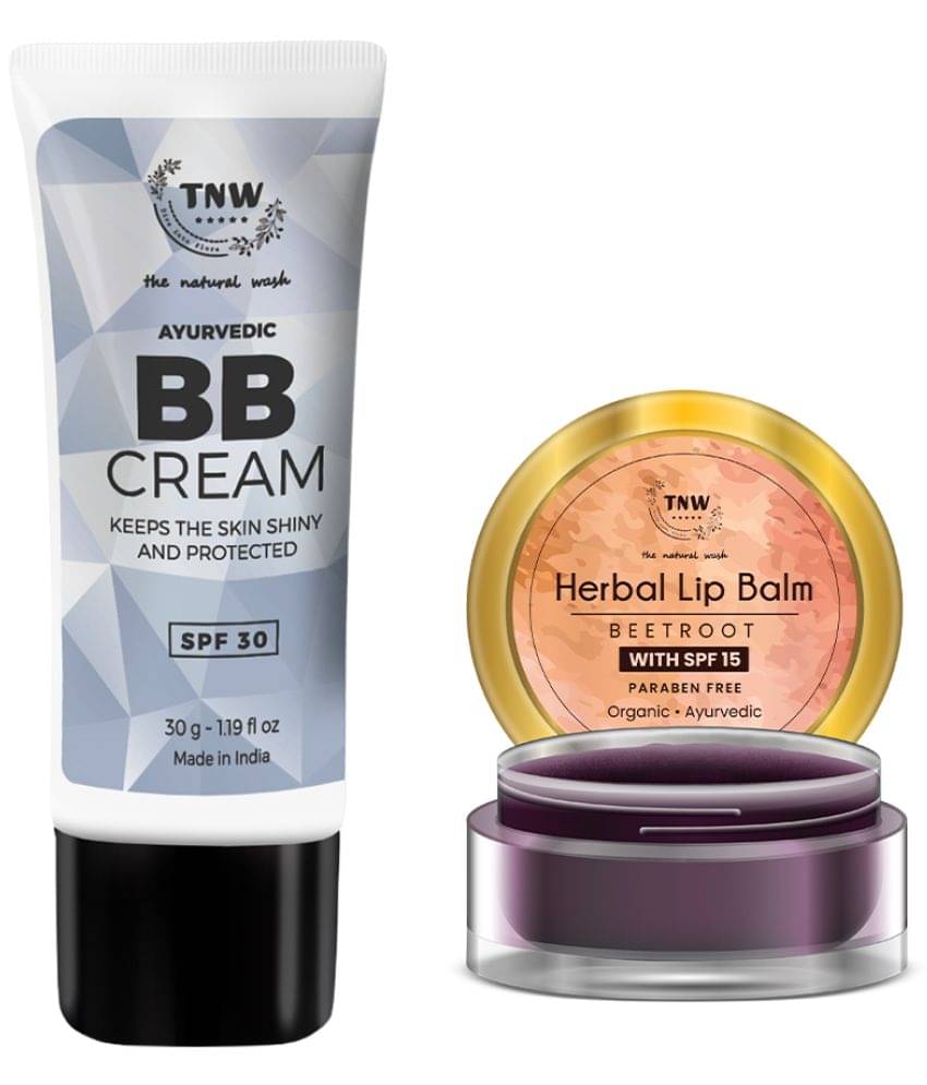 Combo of 2- BB Cream 30gm + Beetroot Lip Balm 5gm Combo of 2- BB Cream 30gm + Beetroot Lip Balm 5gm