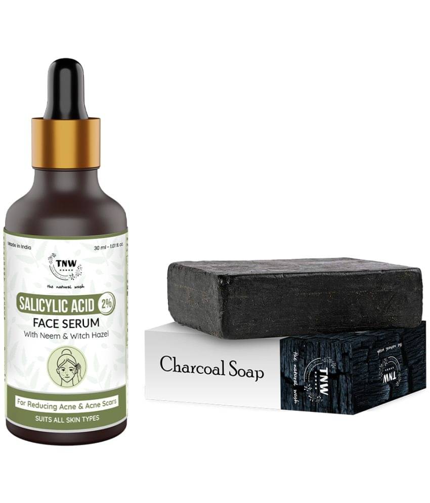    			Combo of 2- Salicylic Acid Face Serum 30ml + Charcoal Soap 100gm