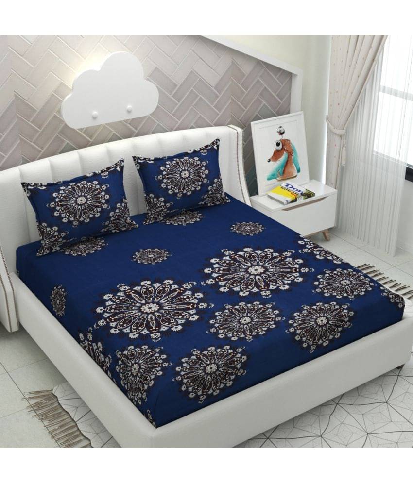 HIDECOR Microfiber Double Bedsheet ( Blue ) HIDECOR Microfiber Double Bedsheet ( Blue )