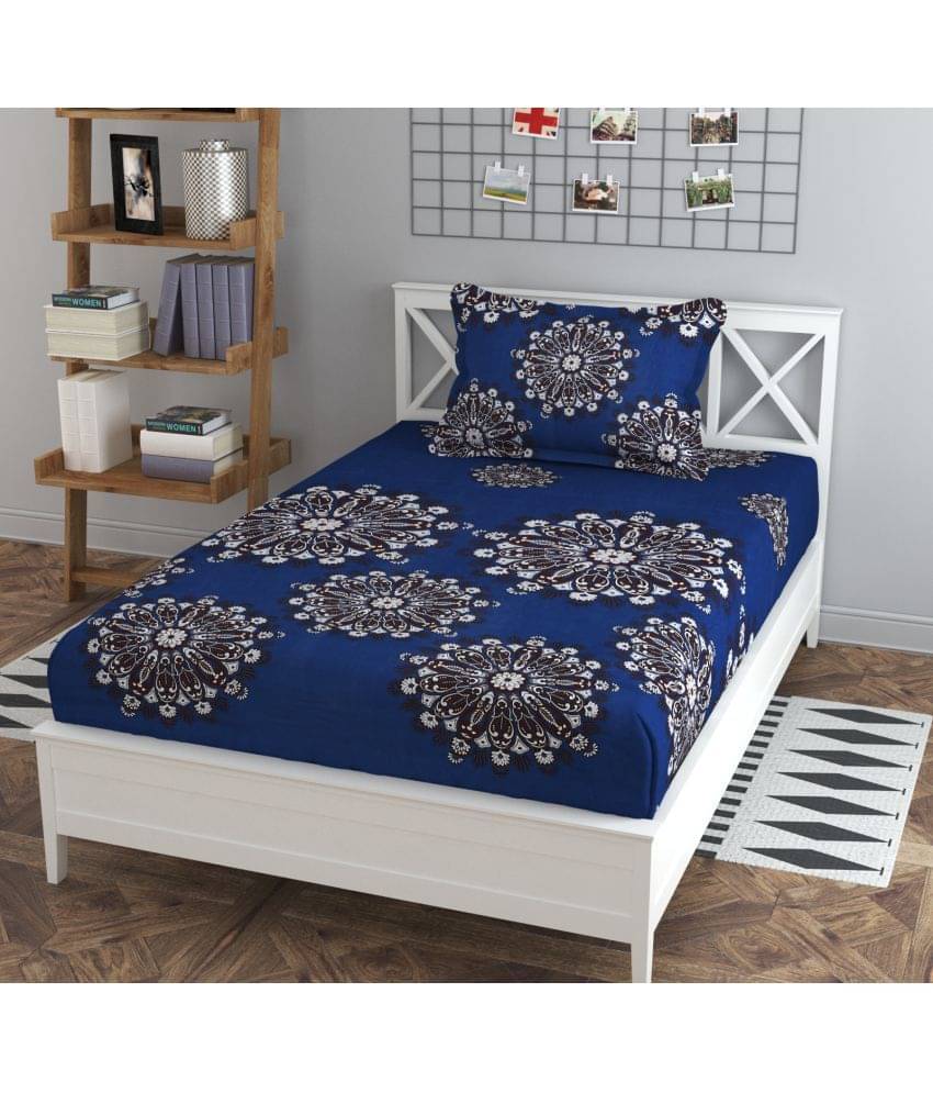 HIDECOR Microfiber Single Bedsheet ( Blue ) HIDECOR Microfiber Single Bedsheet ( Blue )