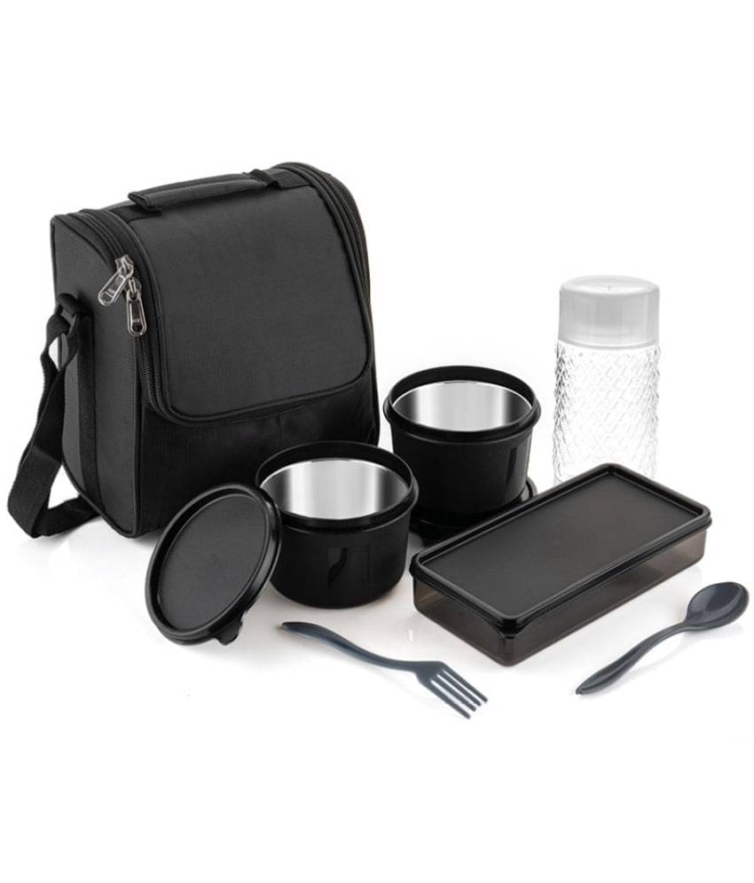 iview kitchenware Kids/School/College Tiffin Stainless Steel Lunch Box 3 - Container ( Pack of 1 ) iview kitchenware Kids/School/College Tiffin Stainless Steel Lunch Box 3 - Container ( Pack of 1 )