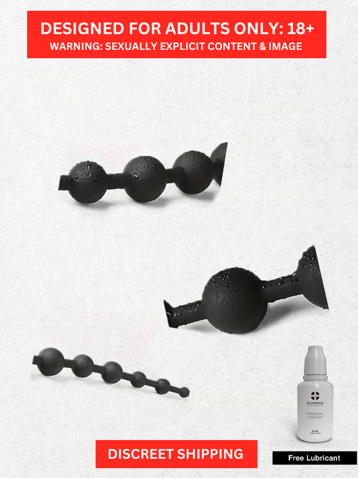 Huge 10 Ball Chain Anal Toys- Total Length 13 inch Safe Silicone Material for Easy to Eject | Black Color and Skin Friendly Huge 10 Ball Chain Anal Toys- Total Length 13 inch Safe Silicone Material for Easy to Eject | Black Color and Skin Friendly