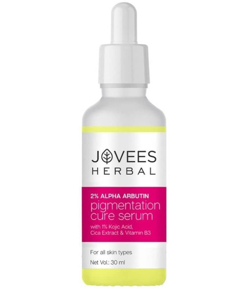 Jovees Herbal 2% Alpha Arbutin Pigmentation Cure Serum For Blemishes All Skin Types 30ml(Pack of 1)