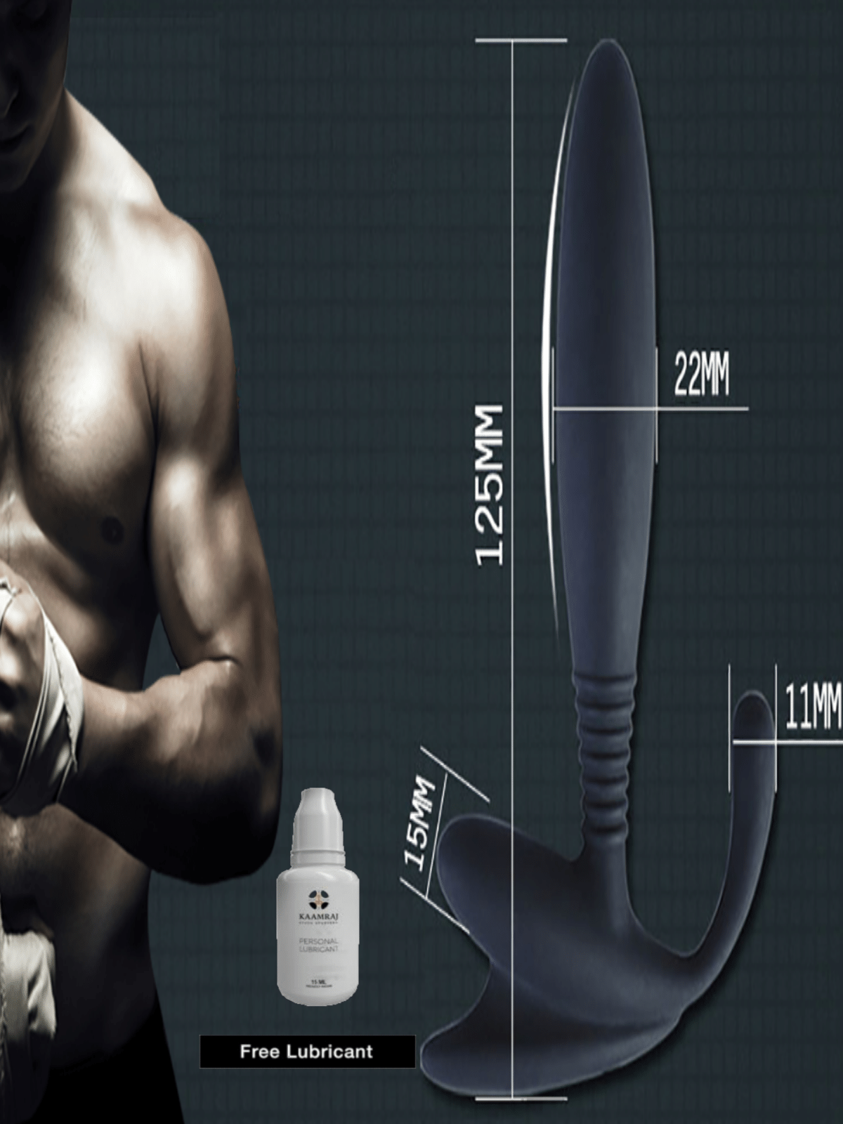     			Light Weight- Smooth Operator | Pocket pucker | Easy to Hide and Easy to wash | Waterproof | Prostate massager for Women