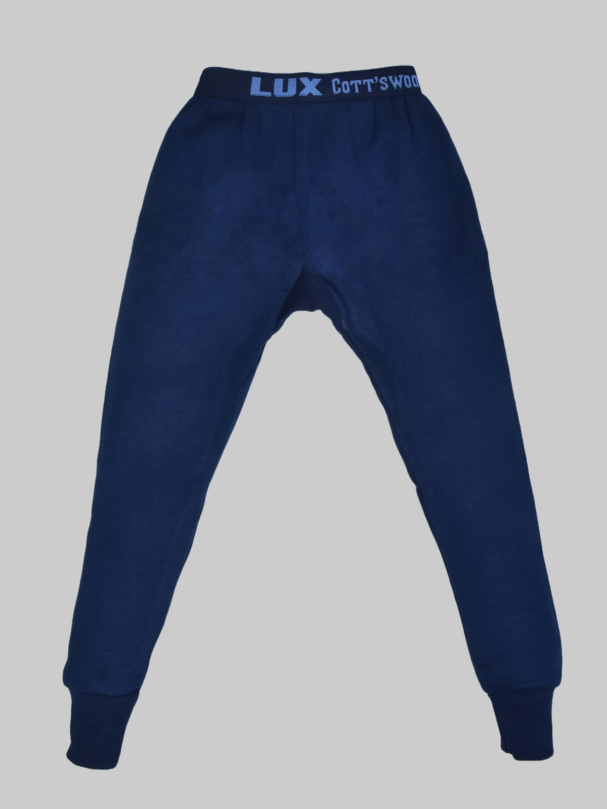     			Lux Cottswool Girls Cotton Blend Thermal Bottoms ( Blue )