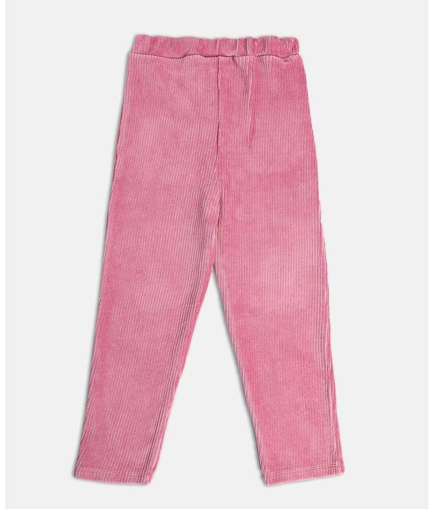 MINIKLUB ROSE PINK KNIT PANT For KIDS GIRLS