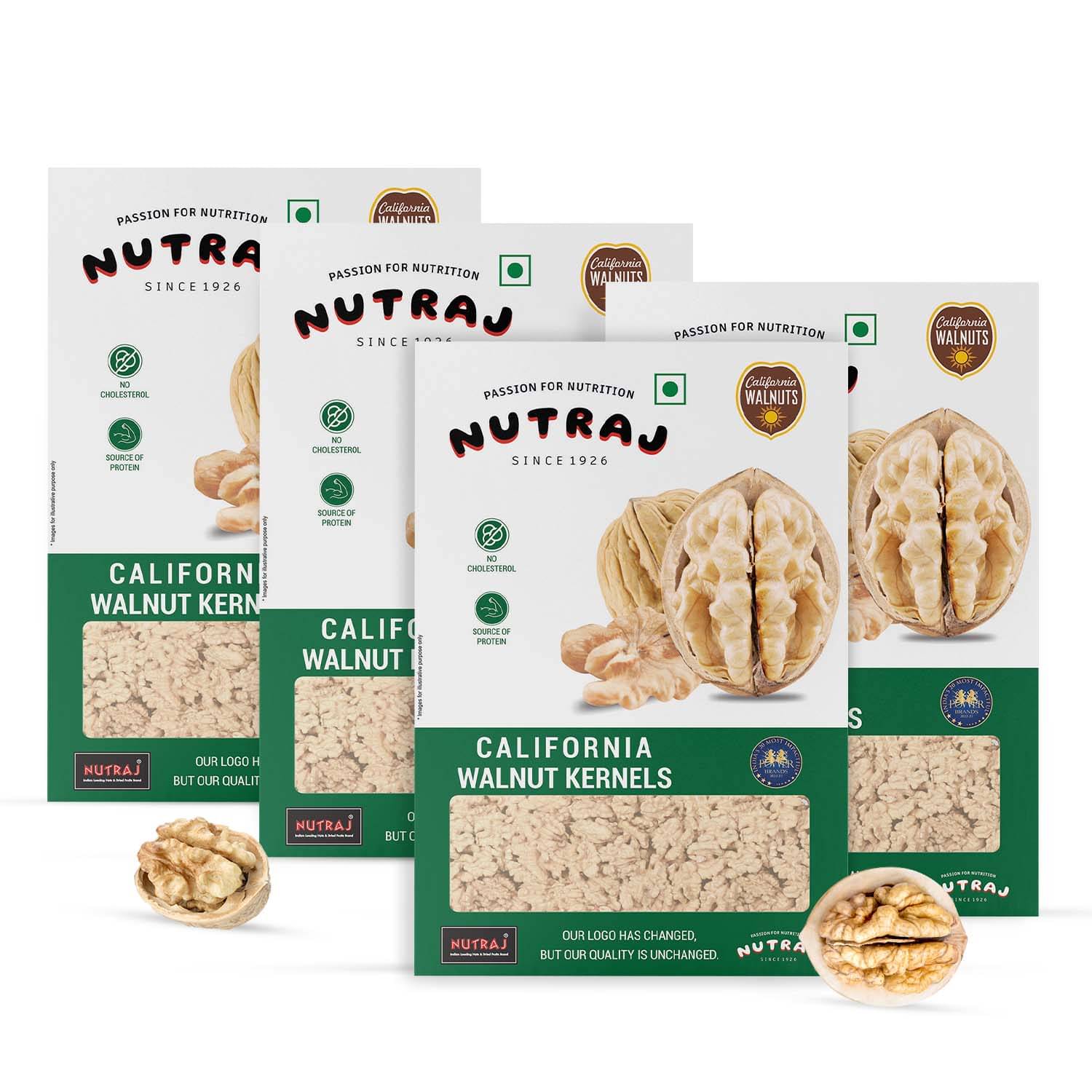     			Nutraj California Walnut Kernels 1kg (250g x 4)
