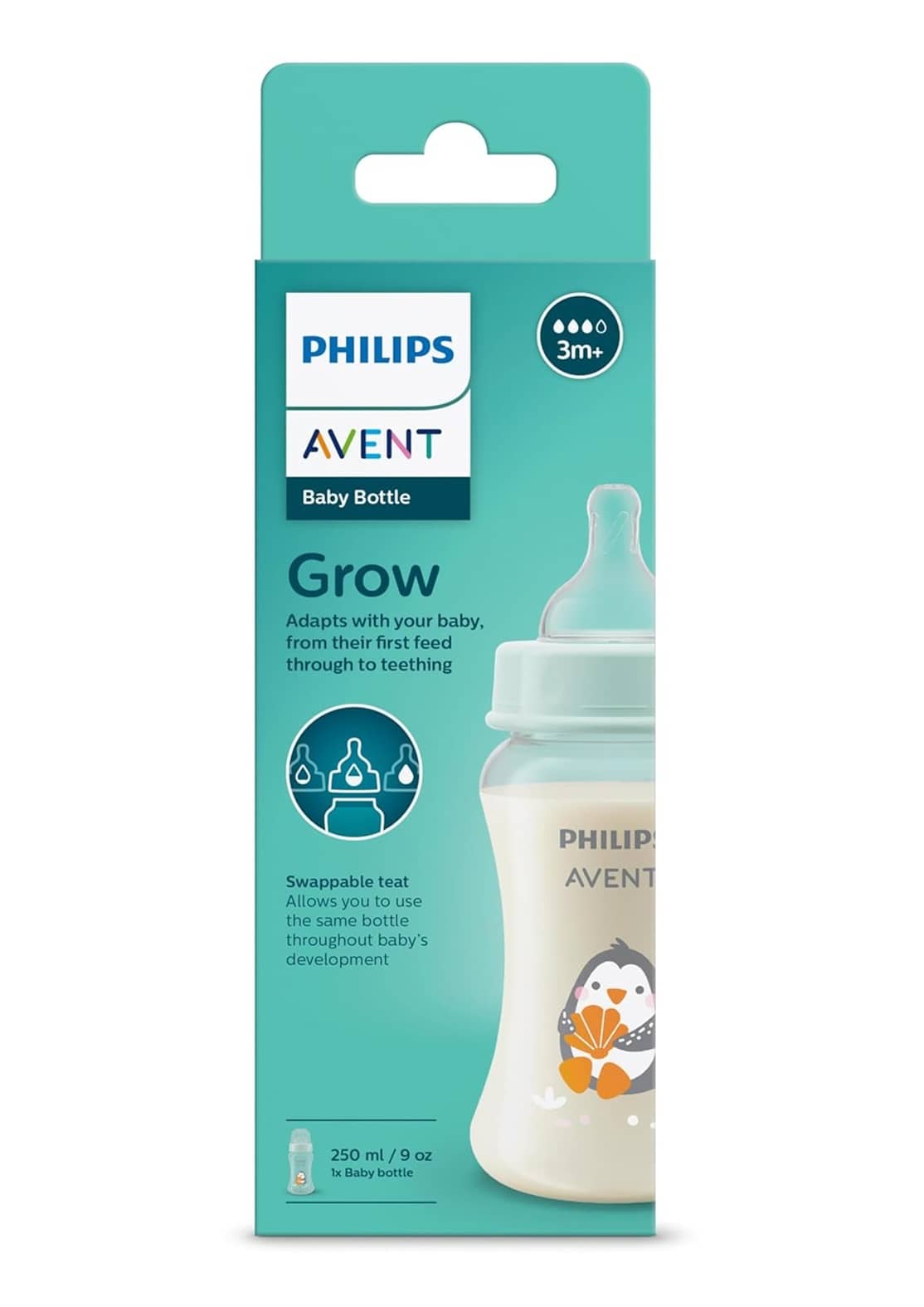 Philips Avent - 250 Off White Feeding Bottle ( Pack of 1 )