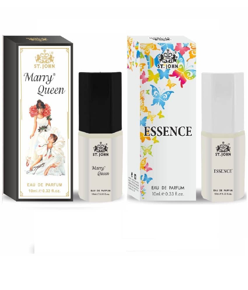 ST.JOHN Cobra Essence & Marry Queen Pocket Perfume For Men 10ml Each (20ml)- Pack of 2