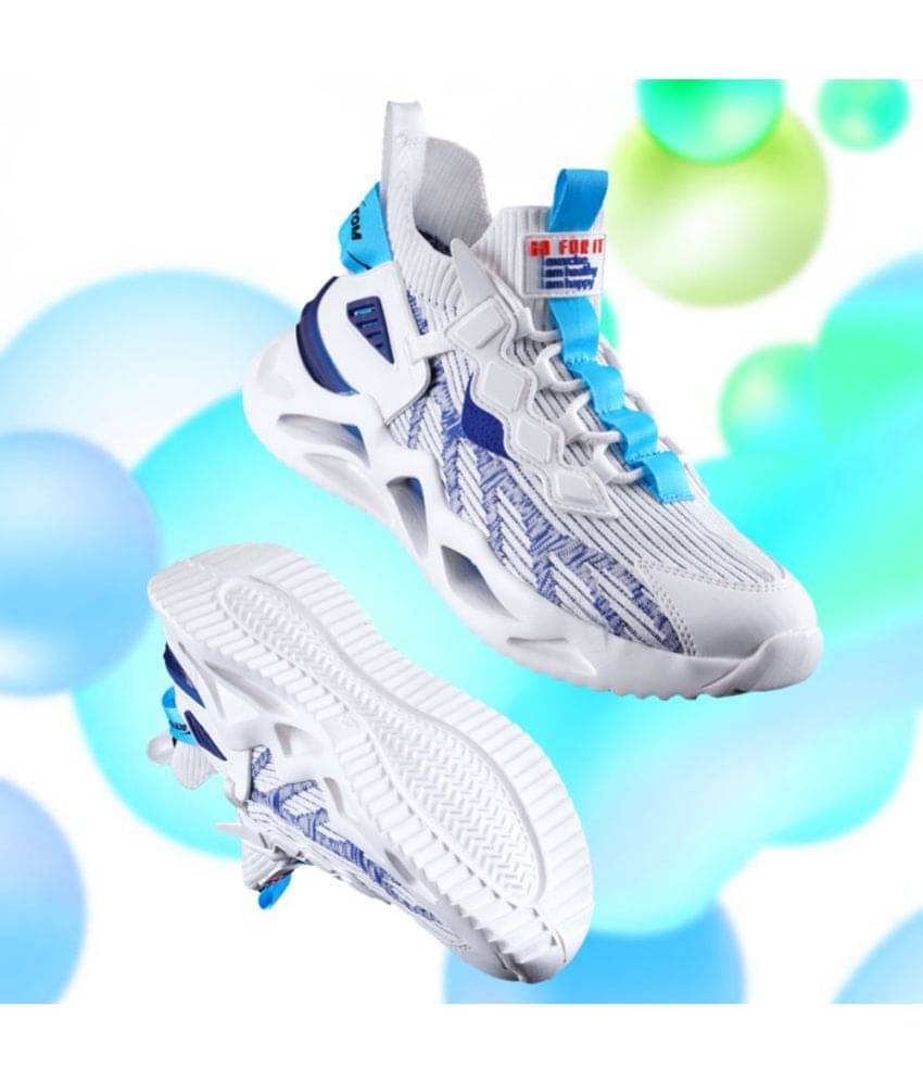     			ATOM White Men's Sneakers