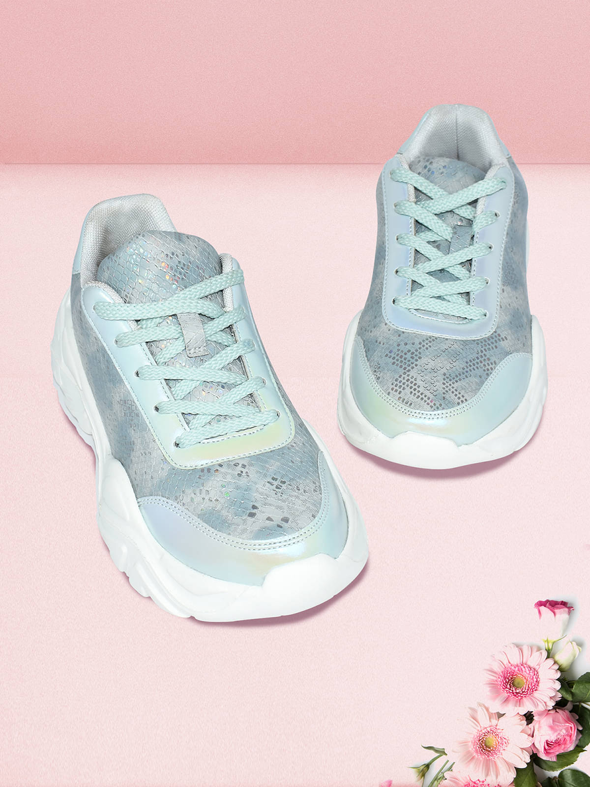     			Ajanta Blue Women's Sneakers