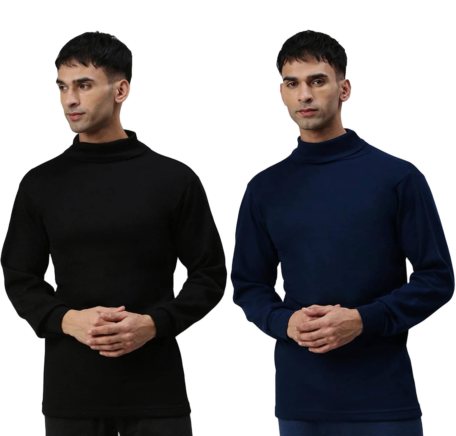 Amul Multicolor Polyester Men's Thermal Tops ( Pack of 2 ) Amul Multicolor Polyester Men's Thermal Tops ( Pack of 2 )