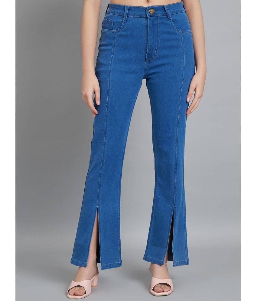     			AngelFab - Blue Denim Bootcut Women's Jeans ( Pack of 1 )