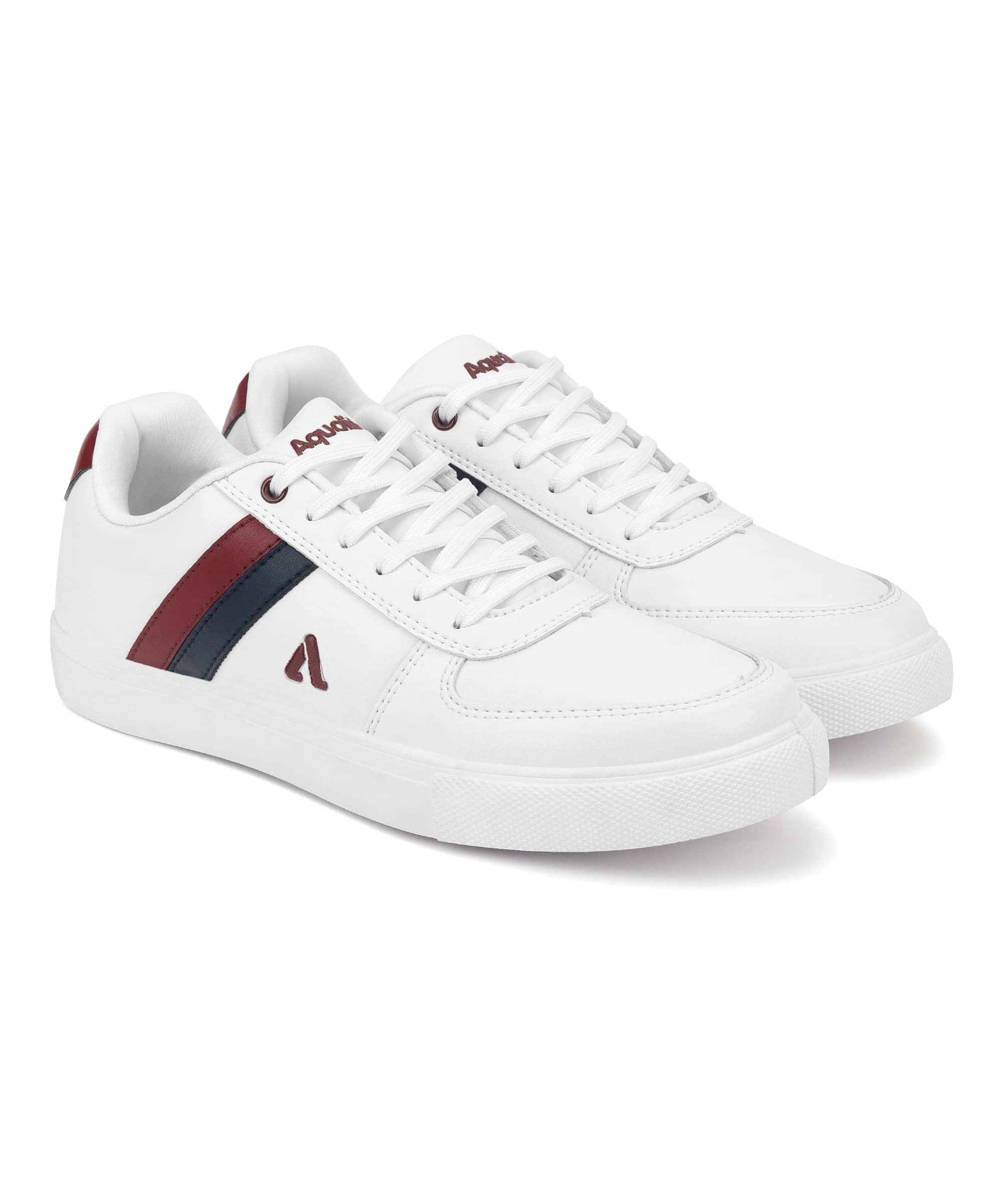 Aqualite Maroon Men's Sneakers - Casual Shoes | Buy online on ZillyBuy