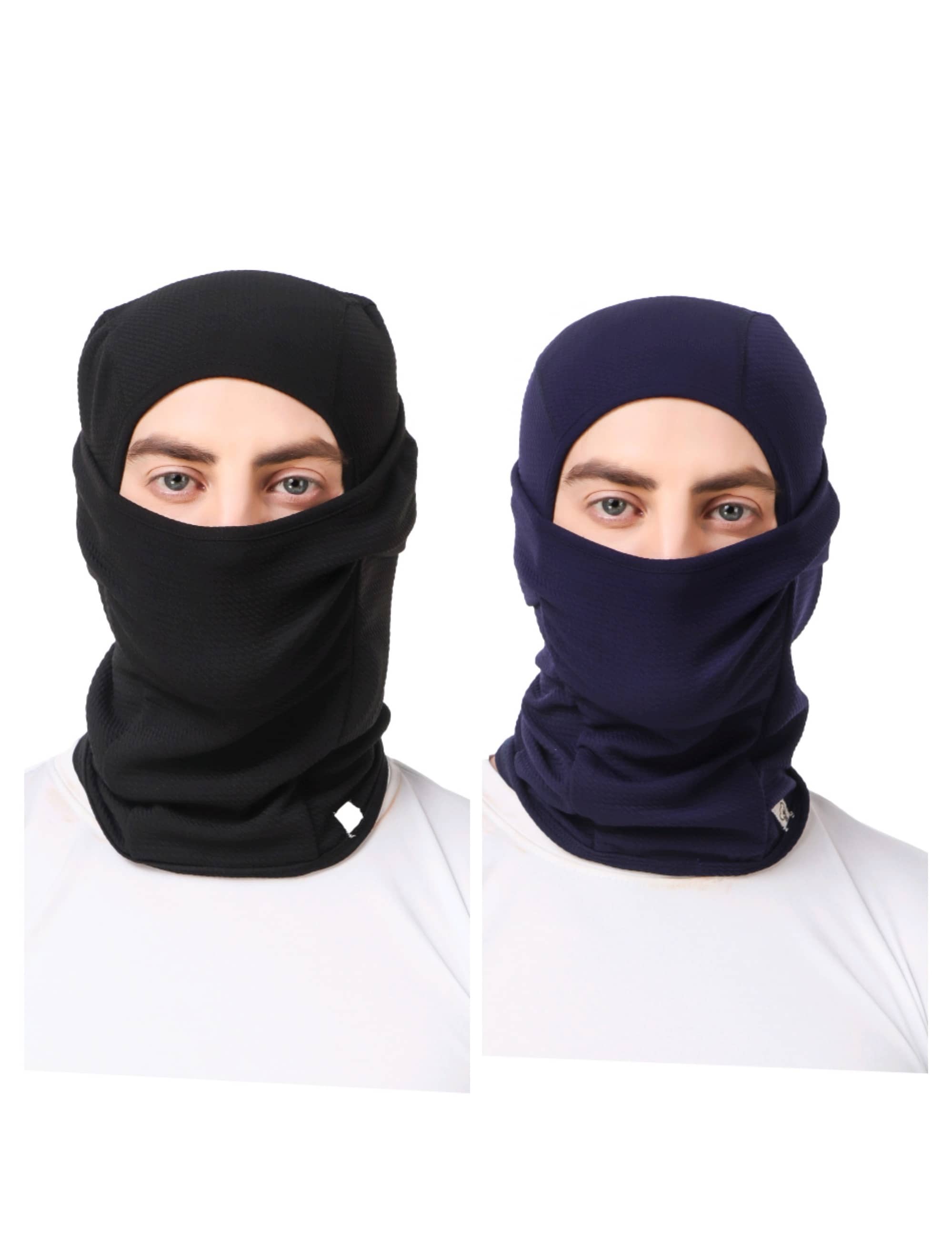 SnuggFit Best Sports Mens Cap Balaclava Biker Full Face Cover Bandana Combo
