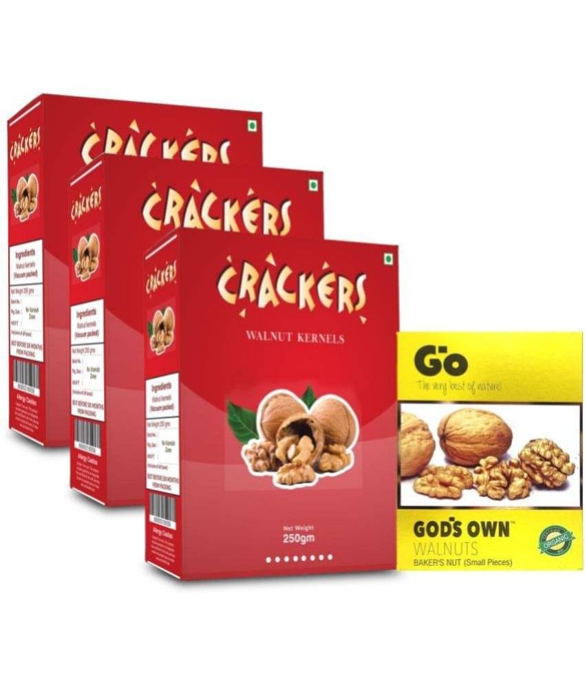 Go Amber Halves Walnut Kernels 750g (250g x 3) + Free Baker Nuts 250g Bakery | Helpful in Making Bakery Go Amber Halves Walnut Kernels 750g (250g x 3) + Free Baker Nuts 250g Bakery | Helpful in Making Bakery