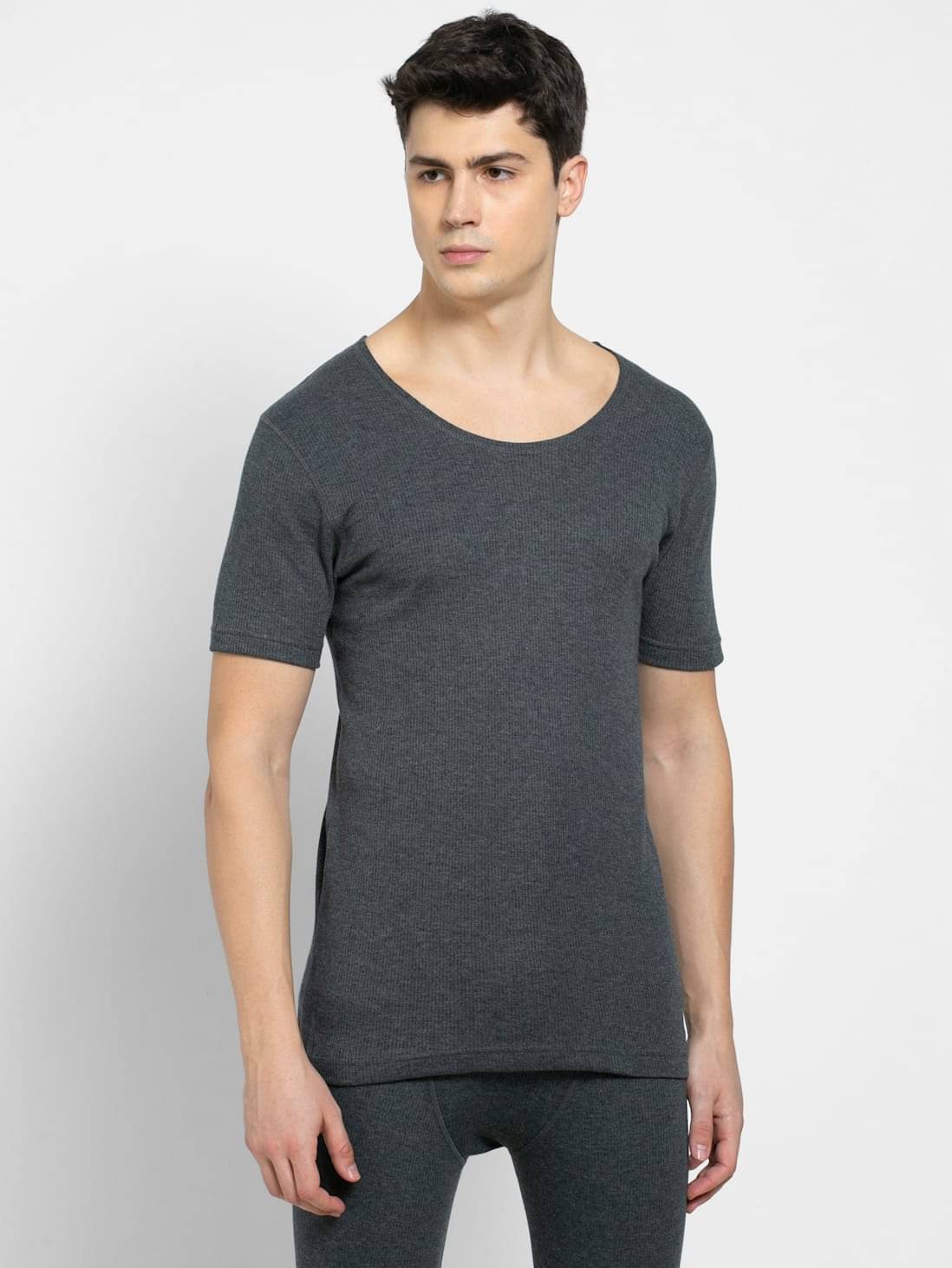 Jockey Charcoal Polyester Men's Thermal Tops ( Pack of 1 )     			Jockey Charcoal Polyester Men's Thermal Tops ( Pack of 1 )