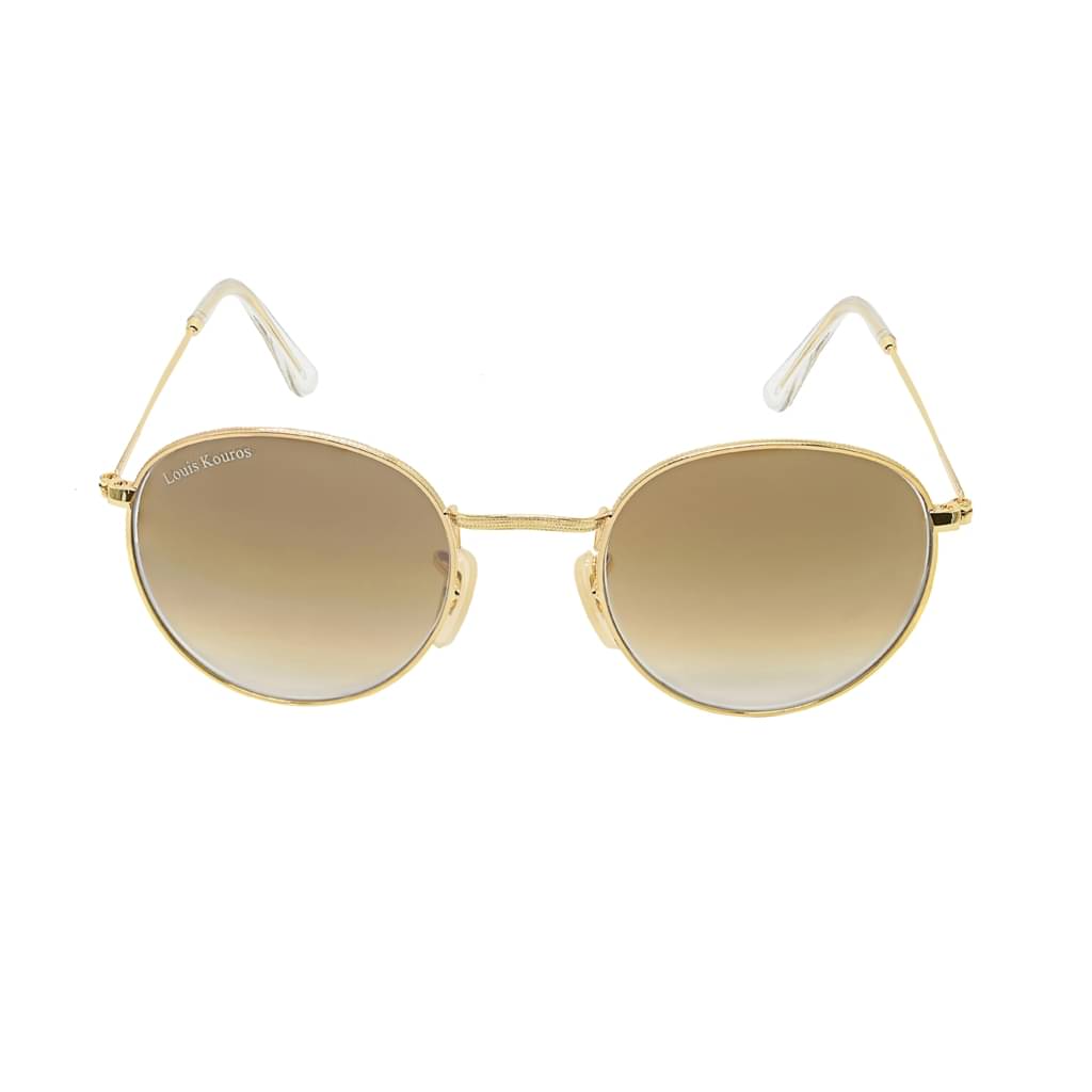 LOUIS KOUROS Black Round Sunglasses ( Pack of 1 ) LOUIS KOUROS Black Round Sunglasses ( Pack of 1 )