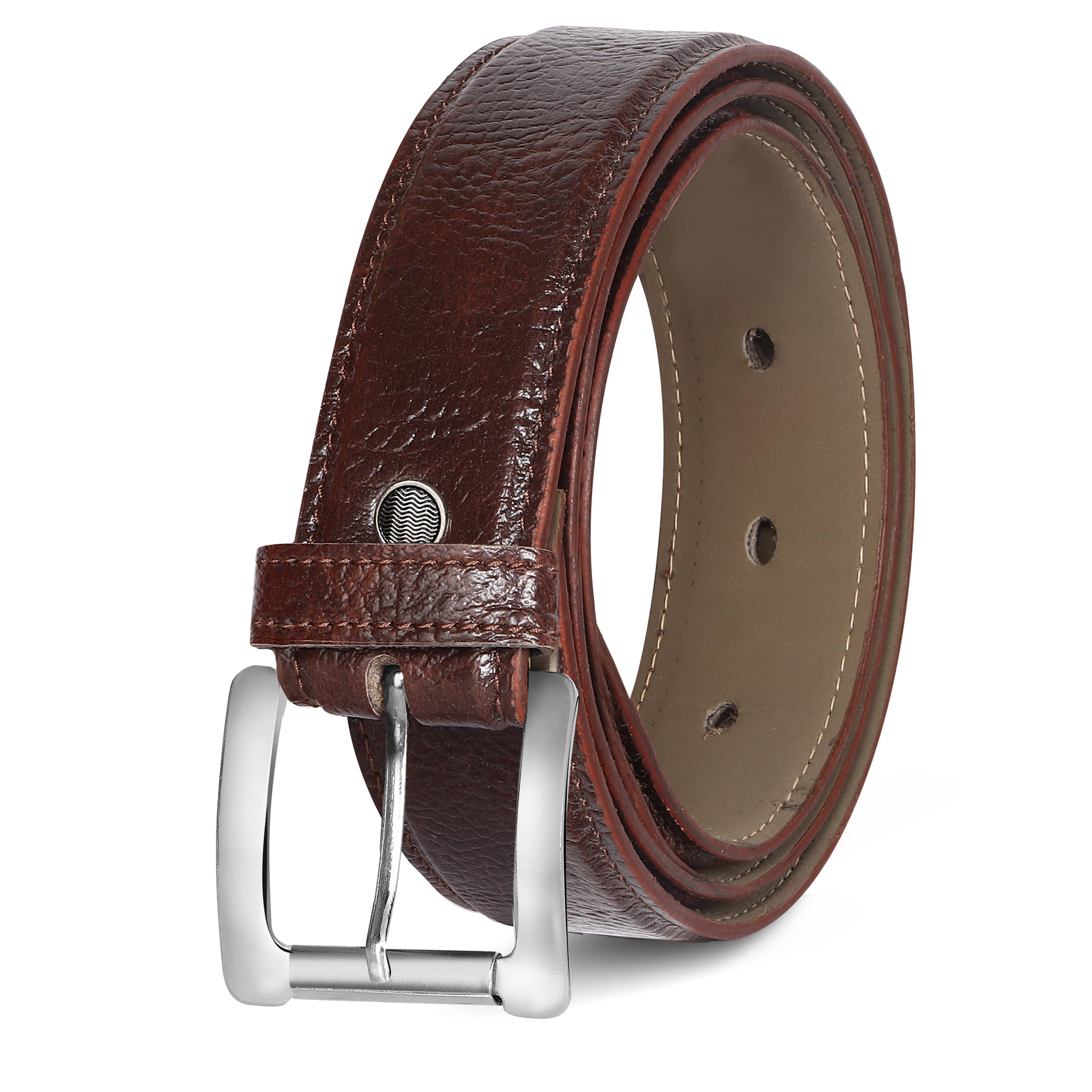     			Lorem - Brown Synthetic Men's Formal Belt ( Pack of 1 )