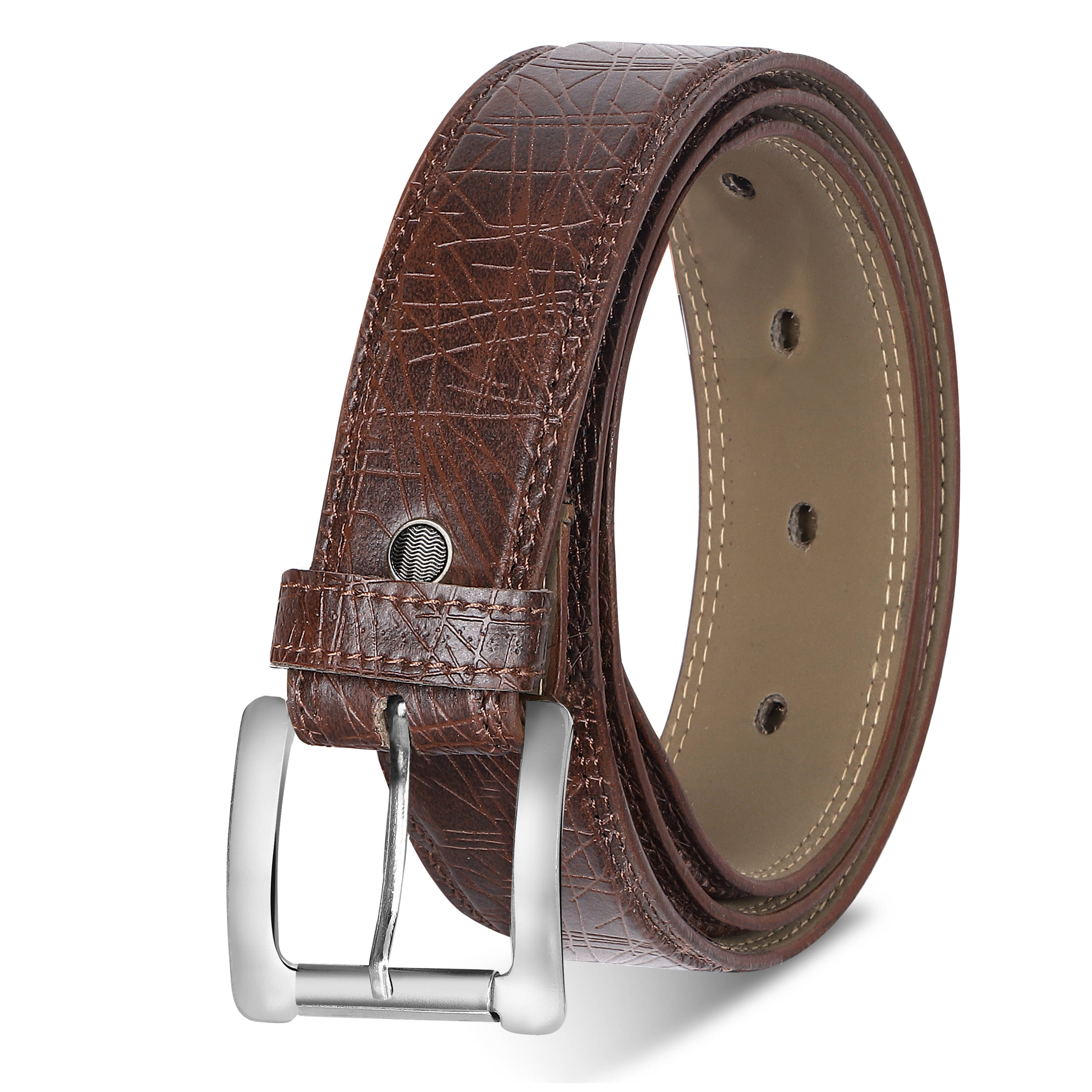     			Lorem - Brown Synthetic Men's Formal Belt ( Pack of 1 )