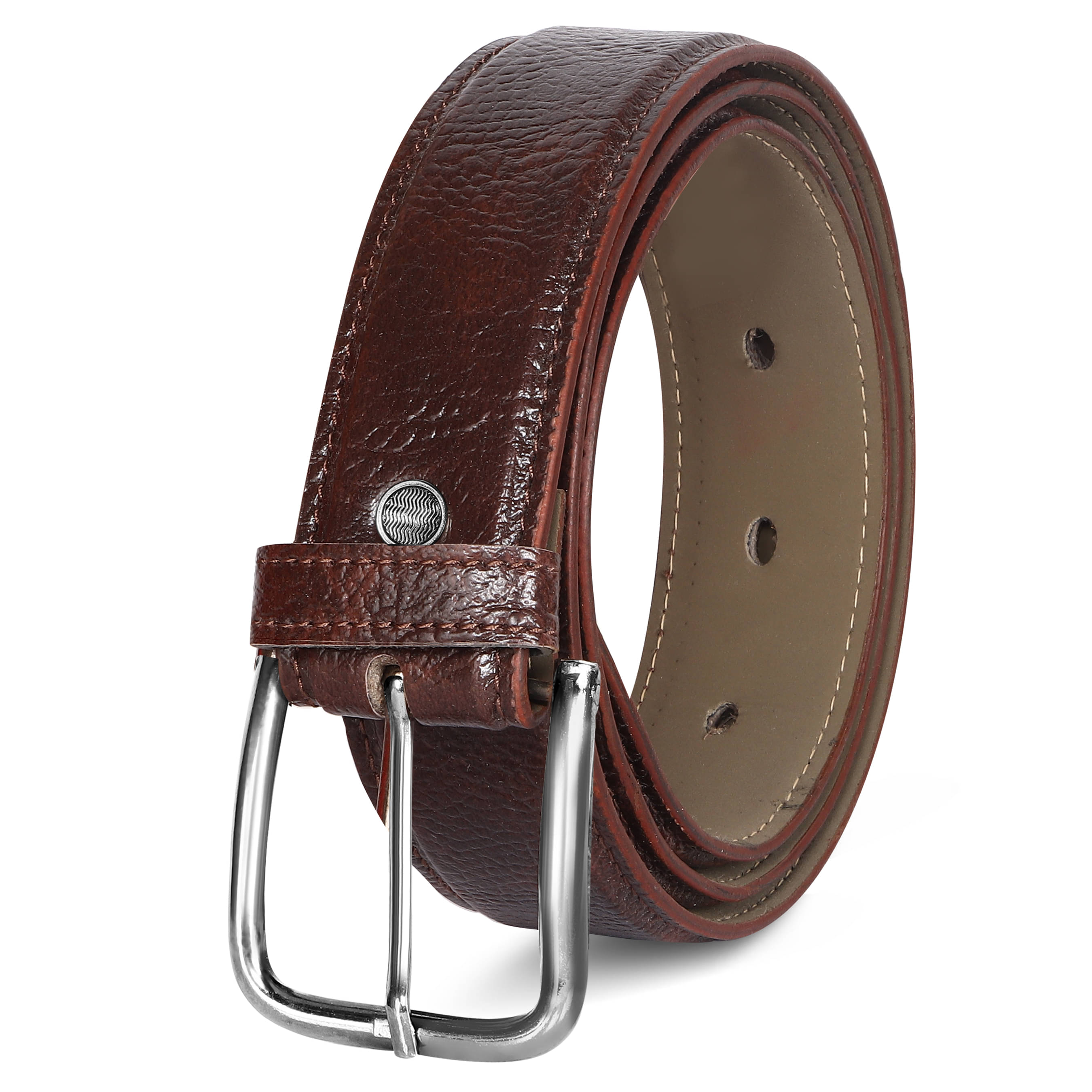 Lorem - Brown Synthetic Men's Formal Belt ( Pack of 1 ) Lorem - Brown Synthetic Men's Formal Belt ( Pack of 1 )