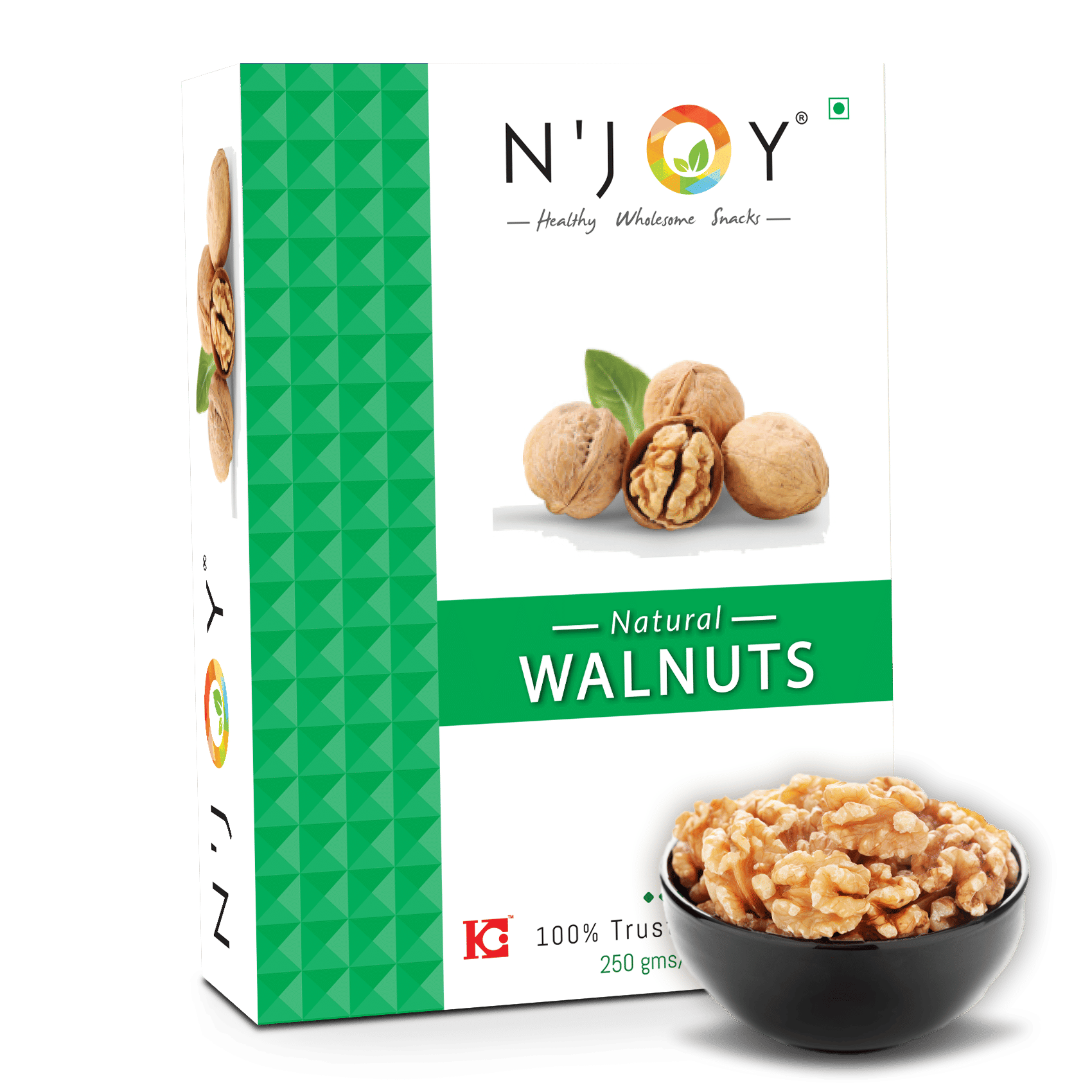 N'Joy Natural Extra Light Broken Walnuts Kernels (Without Shell) 250g     			N'Joy Natural Extra Light Broken Walnuts Kernels (Without Shell) 250g