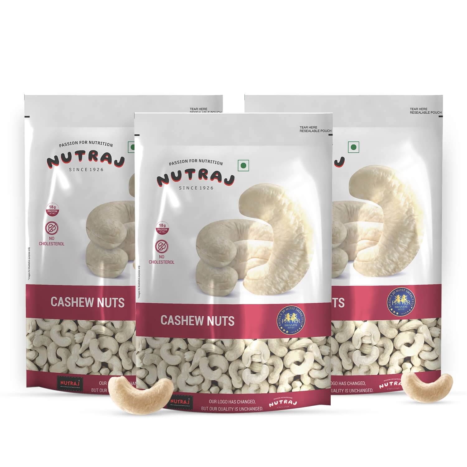     			Nutraj Kaju W320 Cashews Nuts 750g (250g X 3)