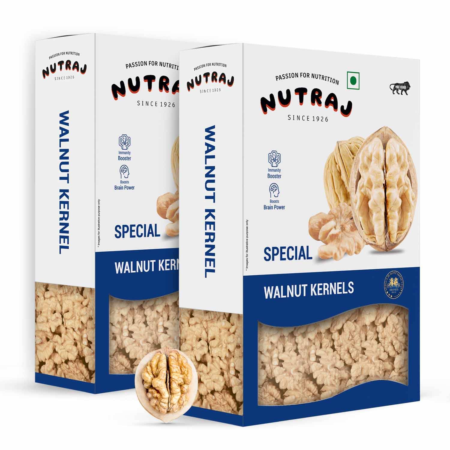 Nutraj Special Walnut Kernels - 500g (250g x 2) Nutraj Special Walnut Kernels - 500g (250g x 2)
