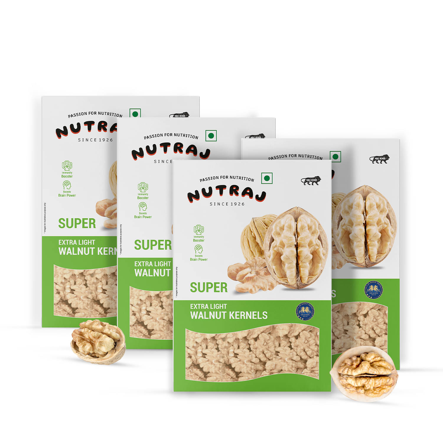 Nutraj Super Walnut Kernels 1kg (250g x 4) Nutraj Super Walnut Kernels 1kg (250g x 4)