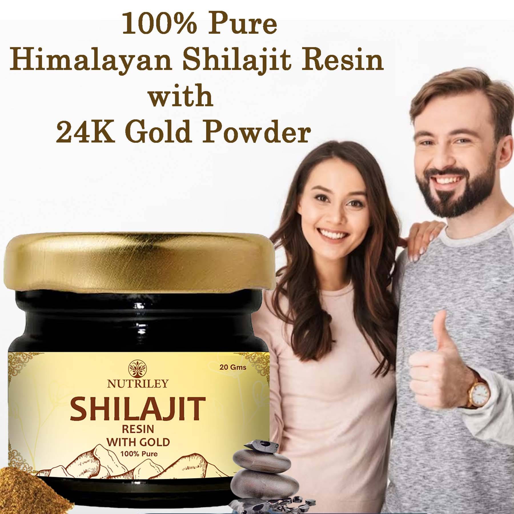 Nutriley Shilajeet Gold Resin, Improves Performance, Strength & Stamina, Improves Vigour, 20 gms Nutriley Shilajeet Gold Resin, Improves Performance, Strength & Stamina, Improves Vigour, 20 gms