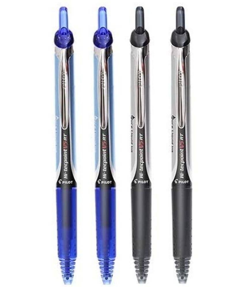 Pilot Hi-Tecpoint V5 RT Blue 2, Black 2 - Stationery | Buy online on ZillyBuy