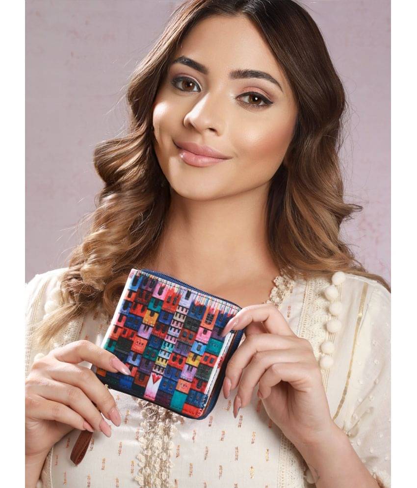     			Priyassi Fabric Multicolor Women's Regular Wallet ( Pack of 1 )