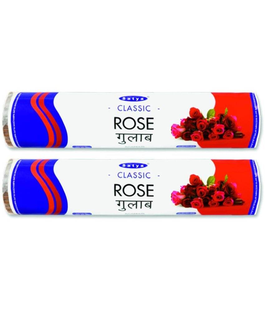 Satya Incense Stick Rose 500 gm ( Pack of 2 ) Satya Incense Stick Rose 500 gm ( Pack of 2 )