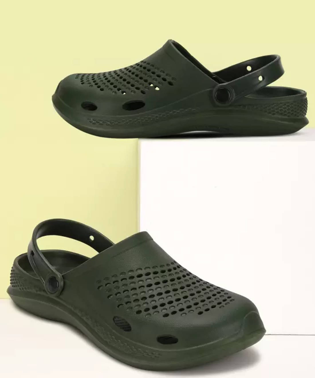 Secritas - OliveGreen Men's Clogs Secritas - OliveGreen Men's Clogs