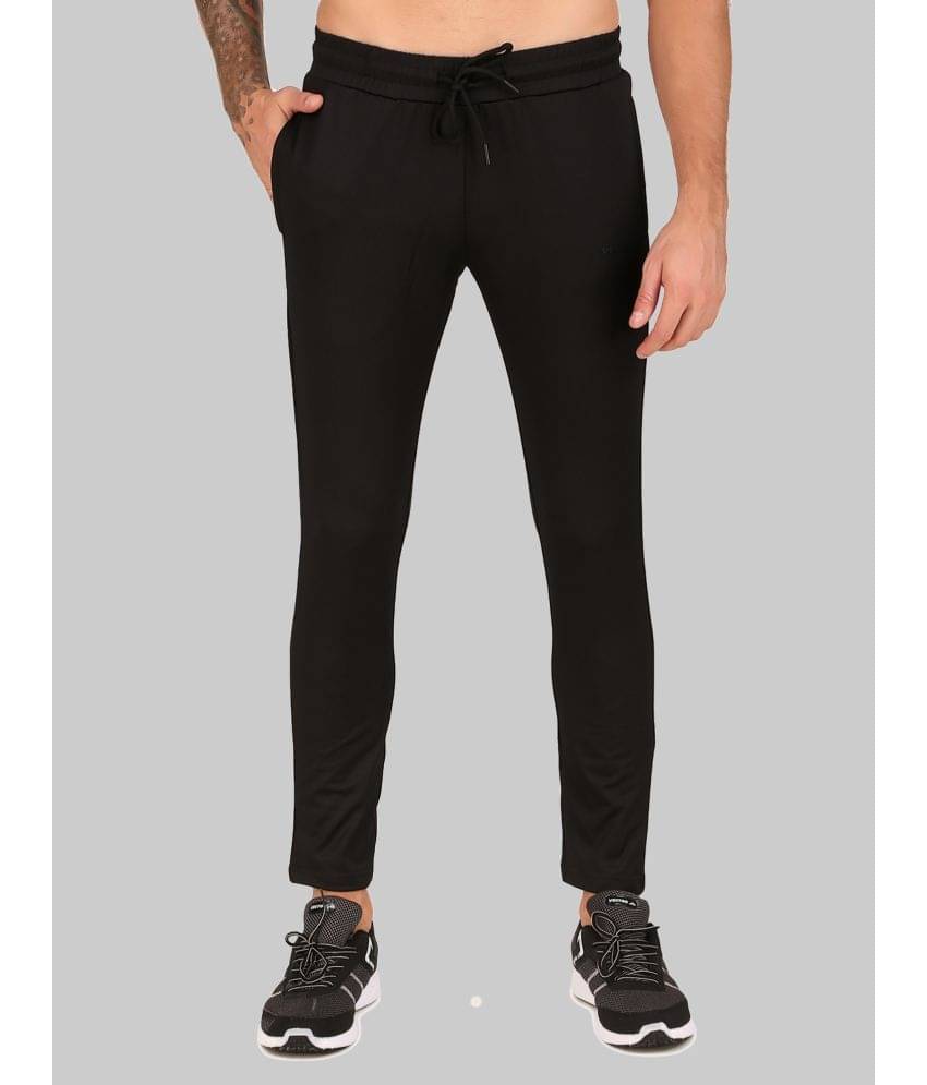 Vector X Black Polyester Men's Sports Trackpants ( Pack of 1 ) Vector X Black Polyester Men's Sports Trackpants ( Pack of 1 )