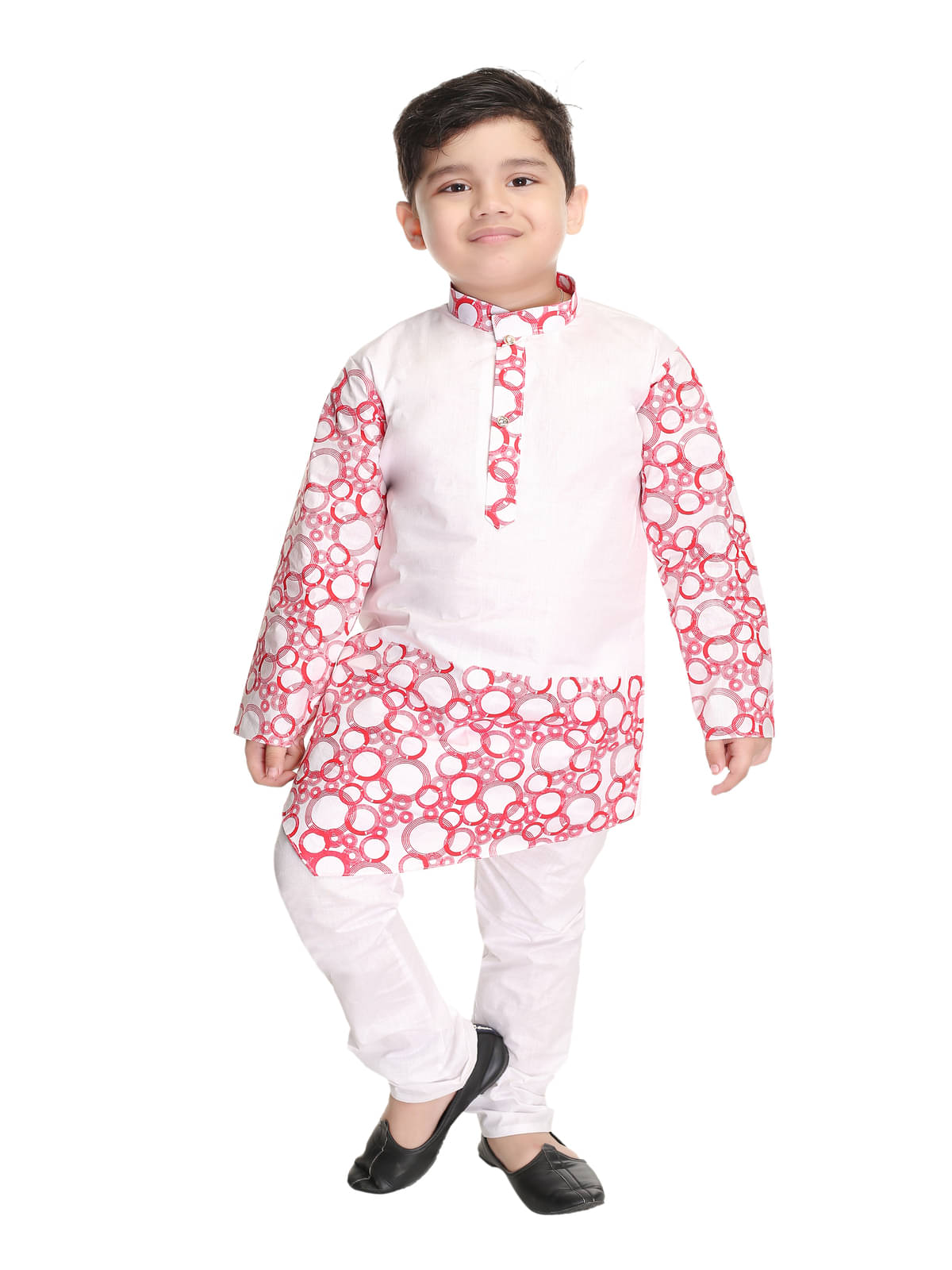 s muktar garments Pack of 1 Boys Cotton ( Red )     			s muktar garments Pack of 1 Boys Cotton ( Red )