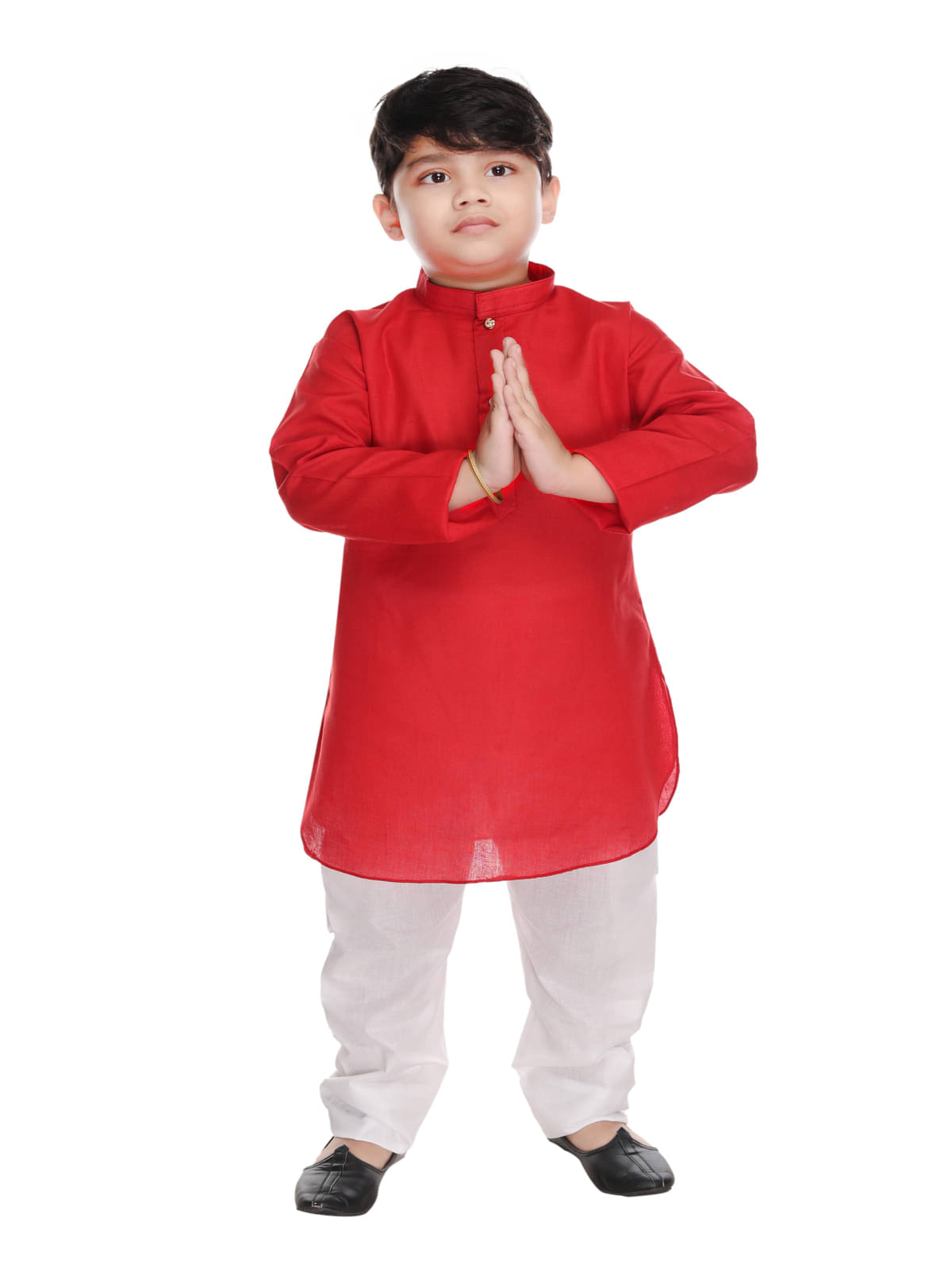 s muktar garments Pack of 1 Boys Cotton Blend ( Red ) s muktar garments Pack of 1 Boys Cotton Blend ( Red )