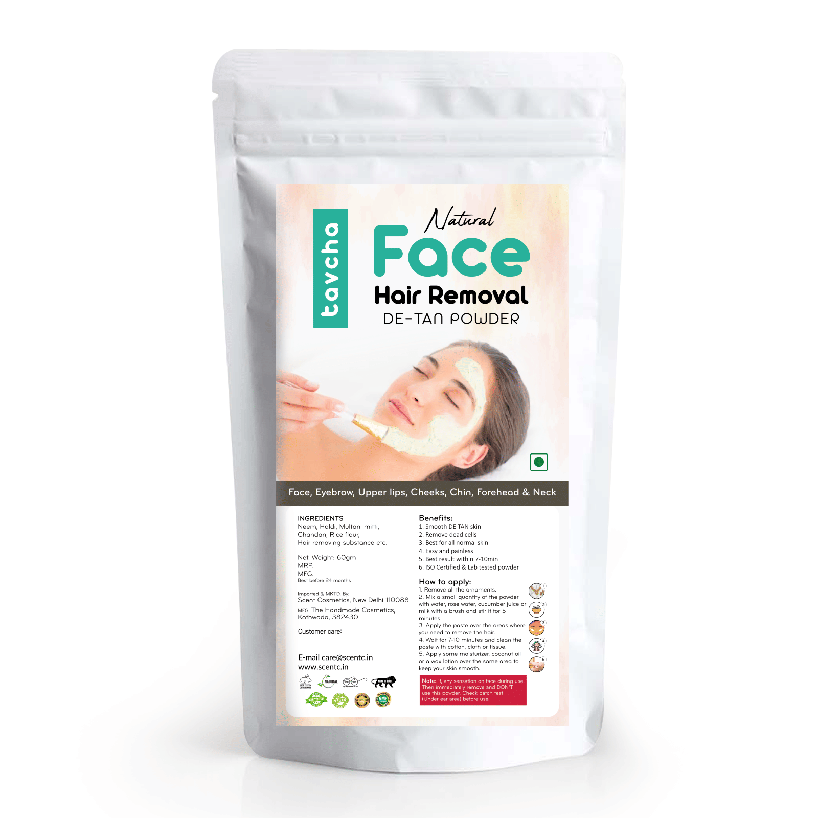 tavcha Hair Removal Powder 60 ( Pack of 1 )