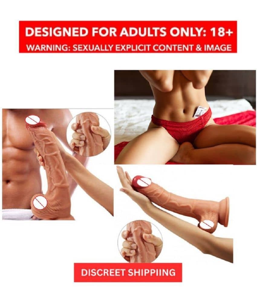 9INCH BIG MASSIVE PINK HEAD DOUBLE SILICONE FLEXIBLE DILDO BY-KAMVEDA