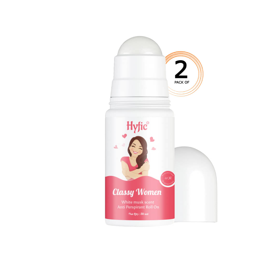 HYFICElegance Redefined: Classy Women's Alcohol-Free, Silicon-Free Underarm Roll-On Deodorant for Smooth Skin with All-Day Freshness and Long-Lasting Fragrance pack of 2 HYFICElegance Redefined: Classy Women's Alcohol-Free, Silicon-Free Underarm Roll-On Deodorant for Smooth Skin with All-Day Freshness and Long-Lasting Fragrance pack of 2
