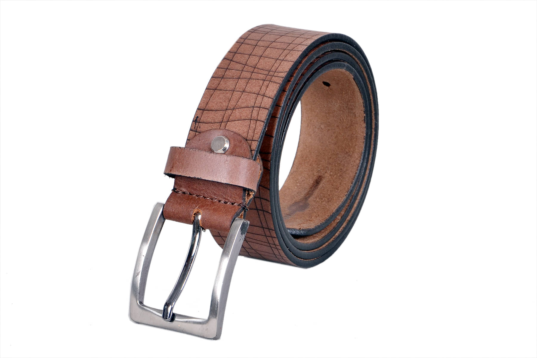 LEATHER COOPER - Brown Leather Men's Formal Belt ( Pack of 1 )