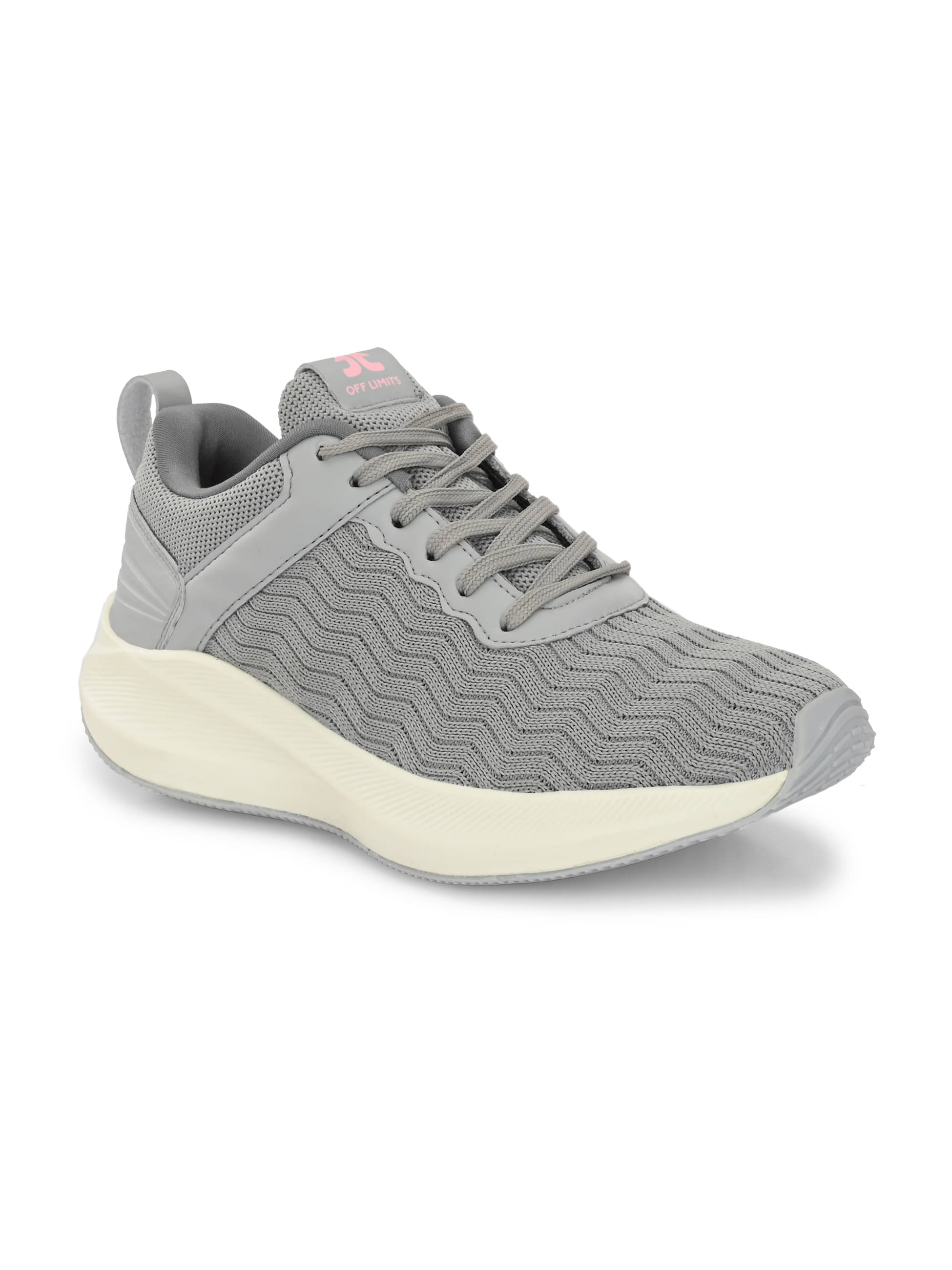     			OFF LIMITS Light Grey Women's Sneakers