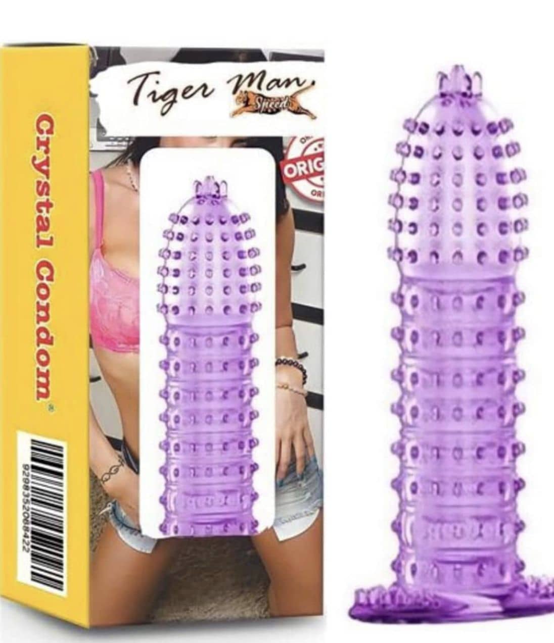 OSQUI Extra Dotted Ribbed Condom