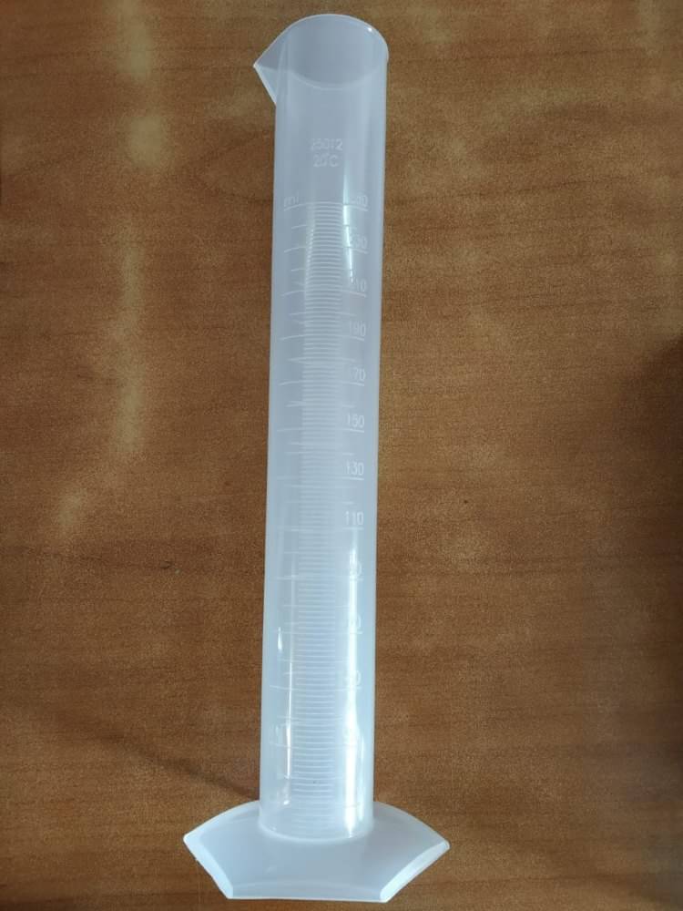     			PLASTIC MEASURING CYLINDER 250ML