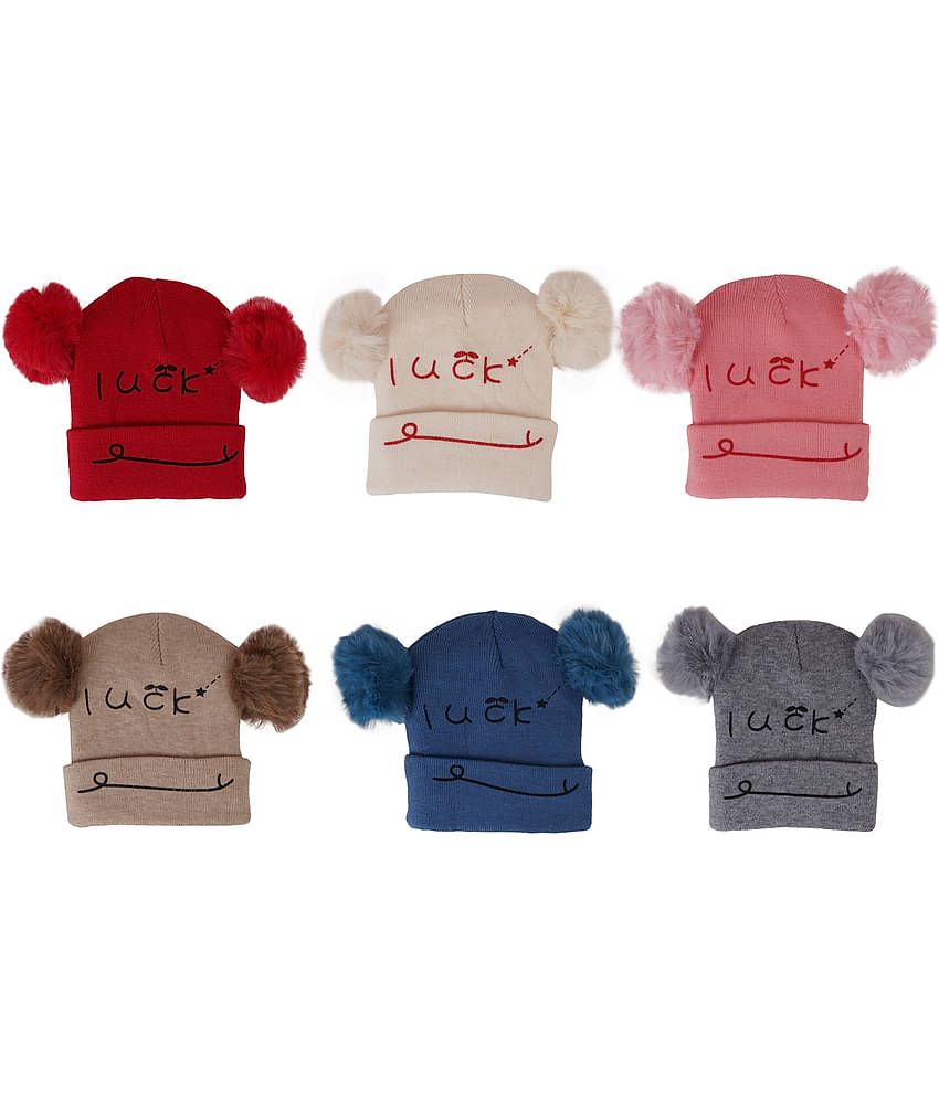 Penyan ® - Baby Boys & Baby Girls Kids Winter Hat Cute Baby Wool Knitted Hat New Born to 18 Months